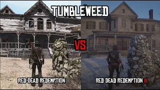 Tumbleweed RDR vs RDR 2 Comparison (Red Dead vs Red Dead 2 Graphics Comparison)