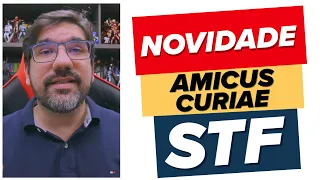 🔴 STF - IMPORTANTE NOVIDADE SOBRE AMICUS CURIAE - ADI 3396 | PROF UBIRAJARA CASADO 🔴