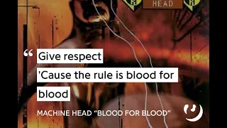 Machine Head - Blood For Blood (live)