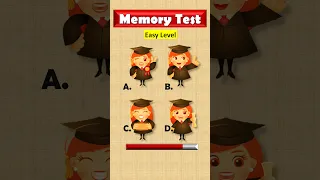 Memory Test 36 - Remember Me? IQ Test| 😂🔍#iq #quiz #shorts  #shortsfeed #shortsvideo #paheli #shots