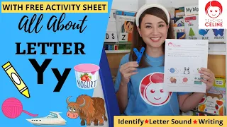 Letter Yy | Phonics for Kids | ABC Sounds | Art Activity | Learn to Read