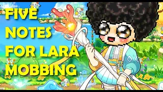 5 Things to take note of while training Lara | MapleStory Lara Mobbing Skills