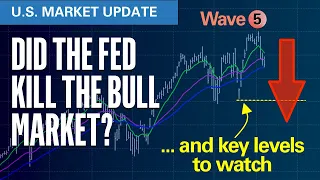 Did the FED Kill the Bull Market? | S&P500 VIX Elliott Wave U.S. Market Update