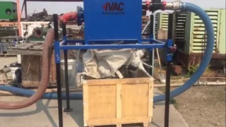 IVAC Industrial Vacuum Pumping Sandblast Sand or Media