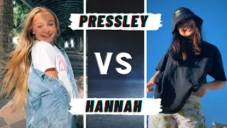 Pressley Hosbach Vs Hannah Balanay (Thexhan) ~ TikTok Dance Battle