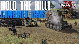 Hold the Hill! - Combined Arms 1v1 - Men of War 2