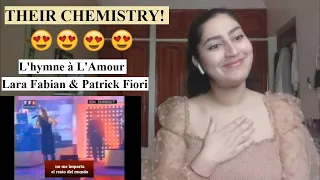 ARE THEY A COUPLE ?!! First time watching Lara Fabian & Patrick Fiori -  L'hymne à L'Amour  REACTION