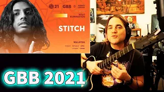 Stitch  I GRAND BEATBOX BATTLE 2021: WORLD LEAGUE I Solo Elimination (Maylaysia Beatbox Reaction)