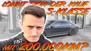 Kann man sich eine Mercedes S Klasse W222 mit 200.000Km noch kaufen? Was mir gefällt und was nicht!