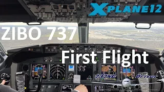 ZIBO 737 FIRST FLIGHT - So just how good does it actually fly? | Real Airline Pilot