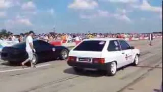 Toyota supra vs Vaz 2108 360p