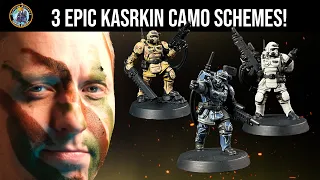 3 Epic Kasrkin Camo Schemes | Warhammer 40,000 | Duncan Rhodes