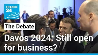 Still open for business? Davos 2024 and the spectre of global conflicts • FRANCE 24 English