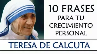10 Frases de la Madre Teresa de Calcuta IMPRESCINDIBLES en tu Desarrollo Personal