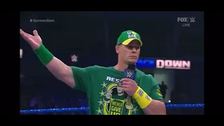 John Cena And Roman Reigns Face To Face Part 1 WWE Smackdown August 13, 2021