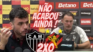 🤯OLHA O QUE GABRIEL MILITO E SOSO FALARAM  APÓS ATLÉTICO MG 2X0 SPORT