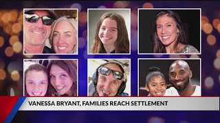 Vanessa Bryant, families reach settlement in deadly helicopter crash