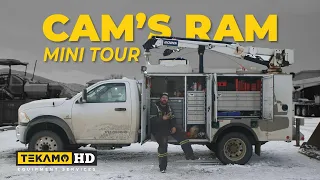 Inside a RAM 5500 Heavy Duty Mechanic Service Truck!