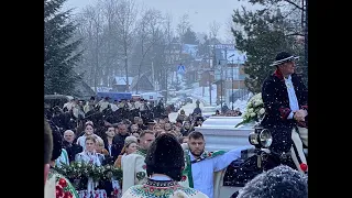 Ostatnie pożegnanie Stasia Rzepki z Brzegów