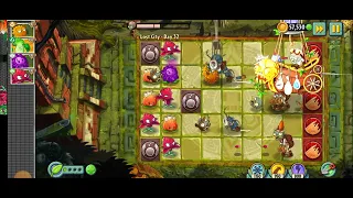 Plants vs Zombies 2 // Lost City Day 32 Boss Stage