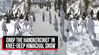 ITBP Play 'Drop The Handkerchief' In Knee-Deep Himachal Snow | Cobrapost