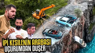 İpi kesilenin arabası düşer