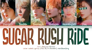 TXT (투모로우바이투게더) 'Sugar Rush Ride' - You As A Member [Karaoke Ver.] || 6 Members Ver. || BDAY REQUEST