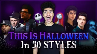 This Is Halloween IN 30 STYLES | Acapella Cover by Marwan Ayman