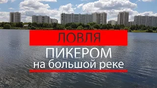 Ловля пикером на большой реке