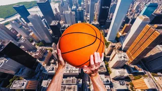 The NEW World’s Highest Basketball Shot