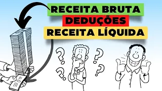 RECEITA BRUTA X RECEITA LÍQUIDA (DEDUÇÕES DA RECEITA)