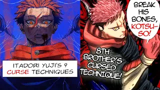 Yuji's 9 BROKEN Cursed Techniques! | Kusōzu Monster!! | Jujutsu Kaisen Chapter 245 THEORY (JJK 245)