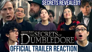 FANTASTIC BEASTS 3: The Secrets Of Dumbledore TRAILER REACTION! | MaJeliv Reacts | Secrets Revealed?