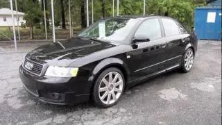 Short Takes: 2004 Audi A4 1.8T 6-speed Ultra Sport (Start Up, Engine, Full Tour)