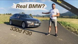 {ENG SUB} TEST 2013 BMW 330d (F30) | CZ/SK