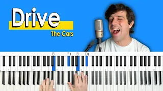 How To Play "Drive" by The Cars [Piano Tutorial/Chords for Singing]