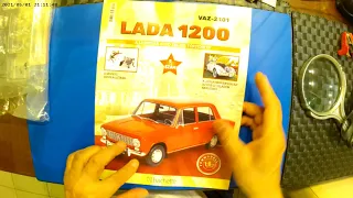 Lada 1200. Hachette 1:8. 6 - 9 szám.