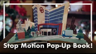 OU Holiday Pop-Up Book (Stop Motion Animation)