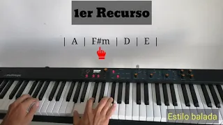 Acompañamiento estilo Balada piano