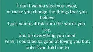 Hunter Hayes - If You Told Me Too (Lyrics)