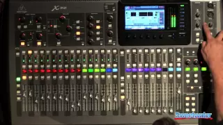 Behringer X32 Digital Console Interface Overview - Sweetwater Sound