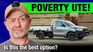 Should you buy a base-model 'poverty' ute? | Auto Expert John Cadogan