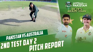 Pakistan vs Australia 2nd Test Day 2 Pitch Report | PCB | MM2T