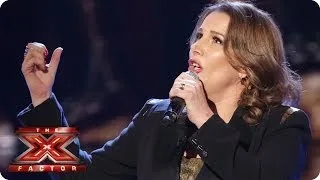Sam Bailey sings New York New York by Frank Sinatra - Live Week 5 - The X Factor 2013