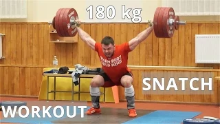 My SNATCH WORKOUT - 180 kg / A.TOROKHTIY