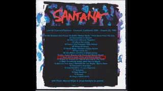 Santana-Aquamarine with Marcia Miget 8-28-92-Concord Pavilion, California