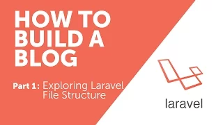 How to Build a Blog with Laravel - Part 1 (Exploring File Structure)