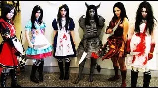 Alice: The Madness returns Sketch Supanova Anime Con Cosplay Competition Gothic Horror Fleshmaiden