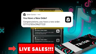 How To Sell On TikTok Shop (With LIVE ORDERS)⭐ Complete Step by Step Seller Center Tutorial ✅