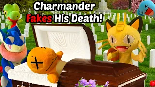 Charmander Fakes His Death! - Pokemon Plush Pals